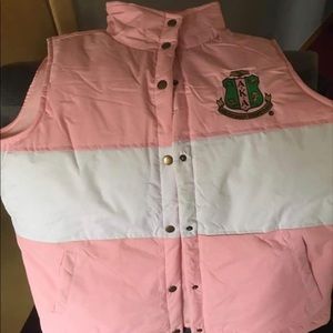 Ivybox Vest- Alpha Kappa Alpha Sorority